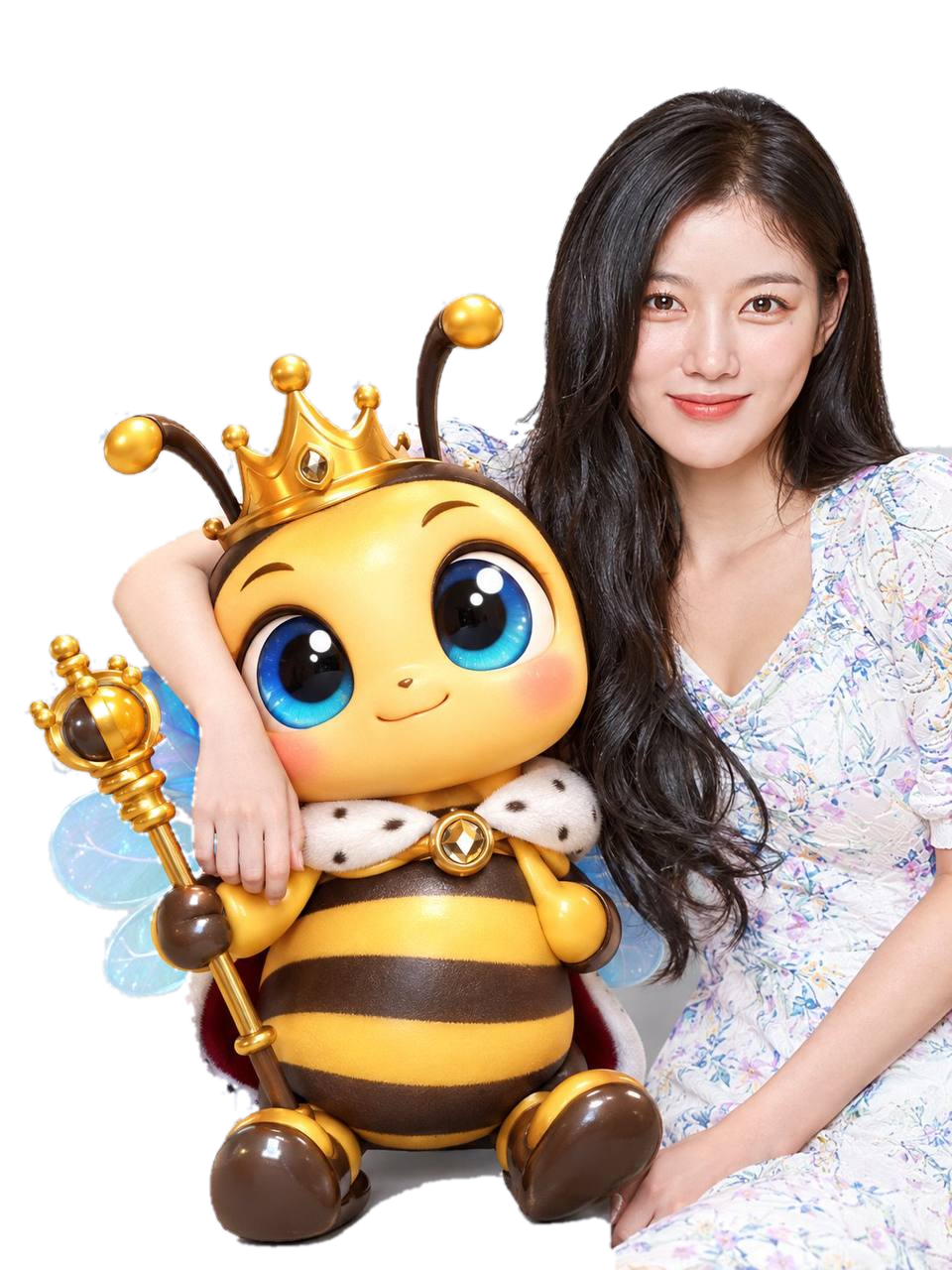여왕벌 샛별이 모델과 마스코트